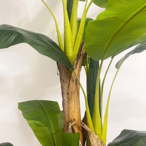 Copac Artificial Banana Tree, 160 cm, Pentru Interior, Homedit