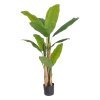 Copac Artificial Banana Tree, 130 cm, Pentru Interior, Homedit Copac Artificial Banana Tree, 130 cm, Pentru Interior, Homedit