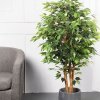 Copac Artificial Banyan Tree A, 210 cm, Pentru Interior, Homedit Copac Artificial Banyan Tree A, 210 cm, Pentru Interior, Homedit