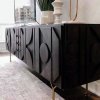 Comoda TV din lemn masiv stejar 180 cm premium Geotry, 180 x 40 x 65 cm, Homedit Comoda TV din lemn masiv stejar 180 cm premium Geotry, 180 x 40 x 65 cm, Homedit