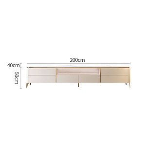 Comoda TV premium Aroua, 200 x 40 x 50 cm, Homedit