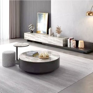 Comoda tv premium extensibila, (180-260) x 40 x 29 cm Nicole, Homedit