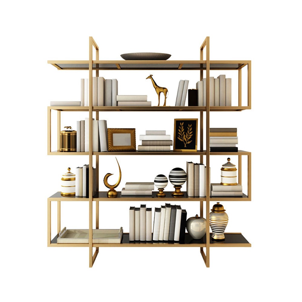 Consola premium Credo, biblioteca cu polite din sticla securizata, 200 x 100 x 45 cm, Homedit Consola premium Credo, biblioteca cu polite din sticla securizata, 200 x 100 x 45 cm, Homedit