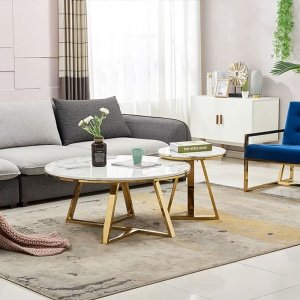 Masuta living Nest, set premium, 80 x 44 cm / 50 x 55 cm, Homedit