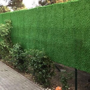 Plasa paravan verde, gard verde decorativ, paravan gard 1m x 3m, Homedit