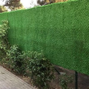 Plasa paravan verde, gard verde decorativ, paravan gard 1m x 3m, Homedit