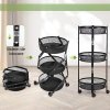 Raft mobil, pliabil cu 3 sertare , organizator legume, organizator bucatarie, Homedit Raft mobil, pliabil cu 3 sertare , organizator legume, organizator bucatarie, Homedit
