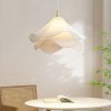 Lampa suspendata Lia, stofa si fier, 80 cm, E27, Homedit