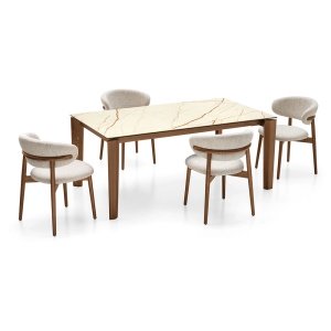 Scaun premium din lemn de frasin Summit Elegance, Homedit