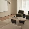 Masuta cafea premium Kaice, stejar rosu si piatra naturala, 120 x 68 x 35 cm, Homedit Masuta cafea premium Kaice, stejar rosu si piatra naturala, 120 x 68 x 35 cm, Homedit