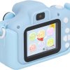 Mini camera foto albastru pentru copii, aparat foto mickey, Homedit Mini camera foto albastru pentru copii, aparat foto mickey, Homedit