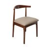 Scaun premium Wegner, lemn masiv de cauciuc si piele, 50 x 51 x 78 cm, Homedit Scaun premium Wegner, lemn masiv de cauciuc si piele, 50 x 51 x 78 cm, Homedit