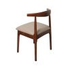 Scaun premium Wegner, lemn masiv de cauciuc si piele, 50 x 51 x 78 cm, Homedit Scaun premium Wegner, lemn masiv de cauciuc si piele, 50 x 51 x 78 cm, Homedit