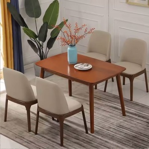 Scaun Flexi Form Walnut – Lemn de Frasin și Piele Microfibră Premium | Homedit