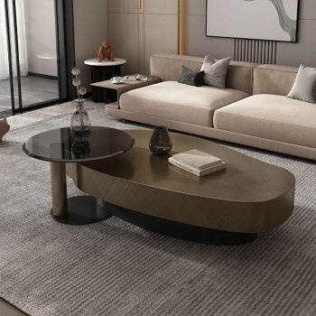 Masa living premium Alt Carbon, masa cafeaHomedit