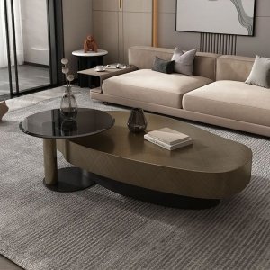 Masa living premium Alt Carbon, masa cafeaHomedit