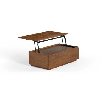 Masa de cafea extensibila, masuta premium cu spatiu pentru depozitare, 109 x 60 x 35 cm, Homedit