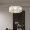 Candelabru Devano, cupru si marmura naturala, 60 x 60 cm, Homedit