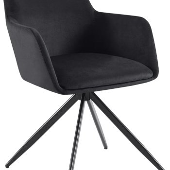 Scaun rotativ Huis, tapiterie catifea, Homedit