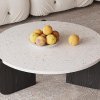 Masa premium Luce, stejar rosu si Terrazzo, 80 x 35 cm, Homedit Masa premium Luce, stejar rosu si Terrazzo, 80 x 35 cm, Homedit