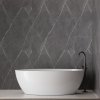 Cada baie Wavy, acril, 170 x 80 x 58 cm, alb, Homedit Cada baie Wavy, acril, 170 x 80 x 58 cm, alb, Homedit