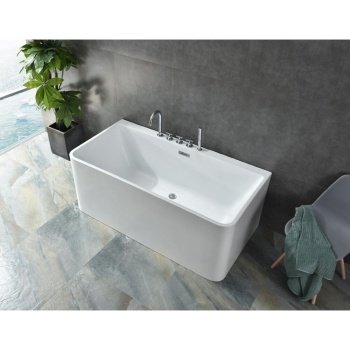 Cada baie Sky, acril, 170 x 75 x 58 cm, alb, Homedit