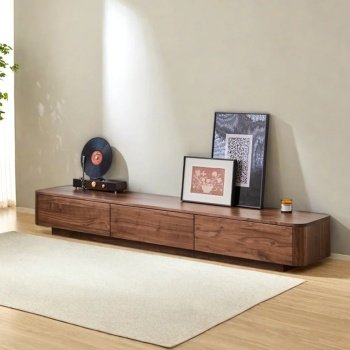 Consola tv 180 cm x 39 cm x 30 cm, consola lemn shape wood, Homedit