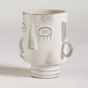 Vază ceramică Gunna, decoratiune statement, 22 x 21 cm | Homedit