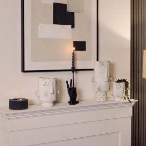 Vază ceramică Gunna, decoratiune statement, 22 x 21 cm | Homedit