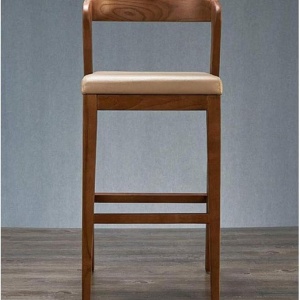 scaun de bar din lemn masiv velino, homedit scaun de bar din lemn masiv velino, homedit