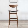 scaun de bar din lemn masiv volya, homedit scaun de bar din lemn masiv volya, homedit