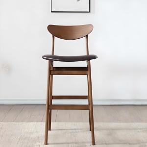 scaun de bar din lemn masiv volya, homedit
