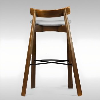 scaun de bar din lemn de frasin trevo, homedit