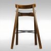 scaun de bar din lemn de frasin trevo, homedit scaun de bar din lemn de frasin trevo, homedit