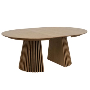 Masă extensibilă 120 cm - 210 cm Osaka din lemn furniruit | Homedit