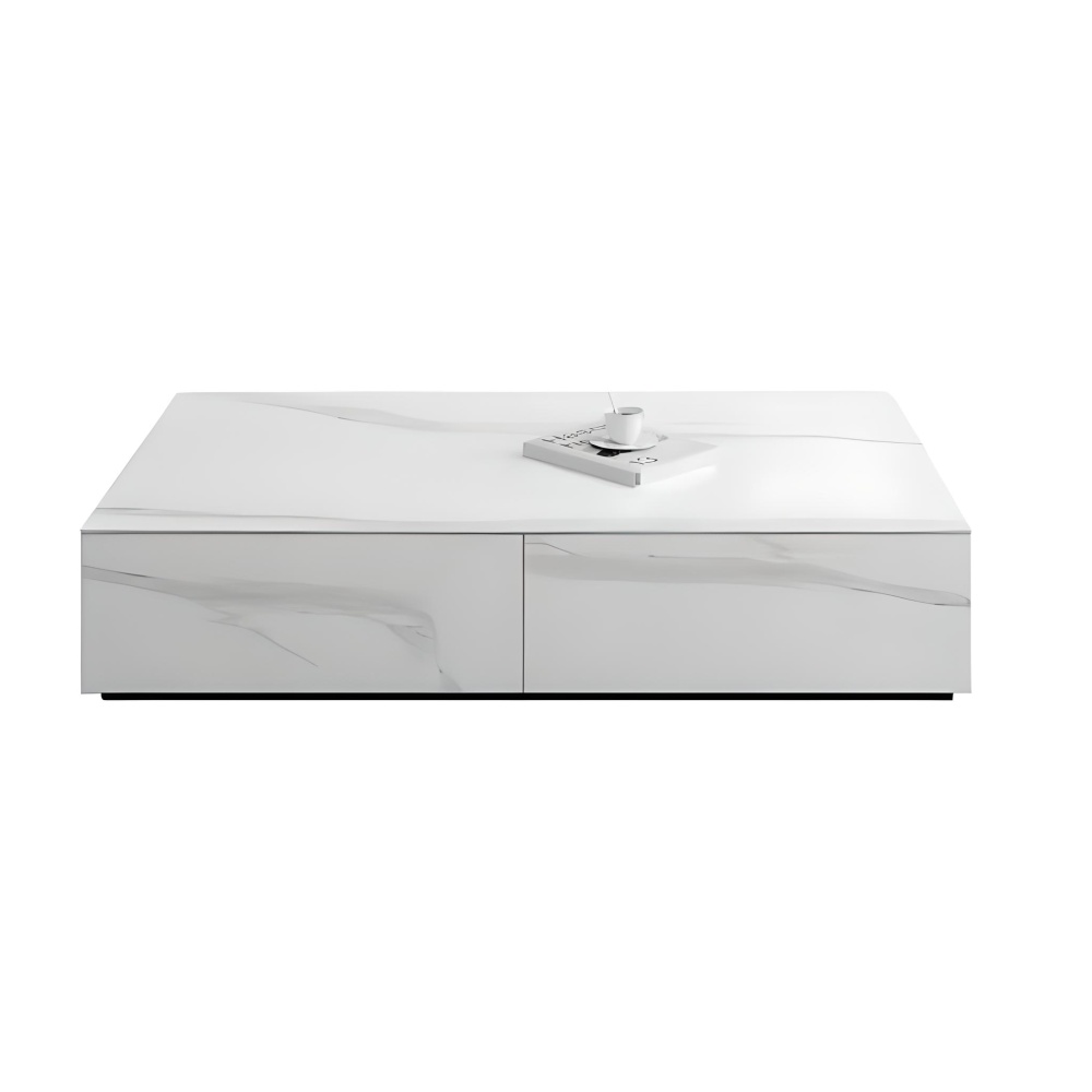 Masuta de cafea Flame din lemn masiv, alb ardezie, 130 cm x 70 cm x 25 cm, Homedit Masuta de cafea Flame din lemn masiv, alb ardezie, 130 cm x 70 cm x 25 cm, Homedit
