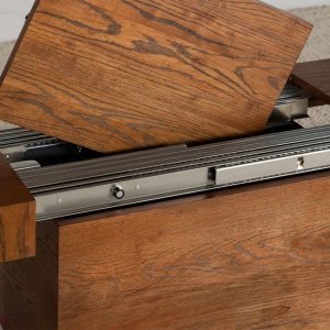 Masa extensibila 45 cm la 300 cm Even, din lemn masiv, Homedit