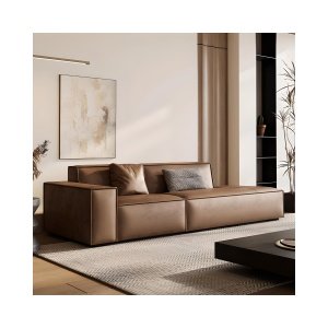 Canapea din catifea sau piele Serenity, Homedit