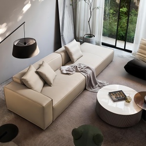 Canapea din catifea sau piele Serenity, Homedit