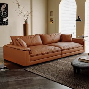 Canapea Alyma, topper si material tehnologic anti pata, Homedit