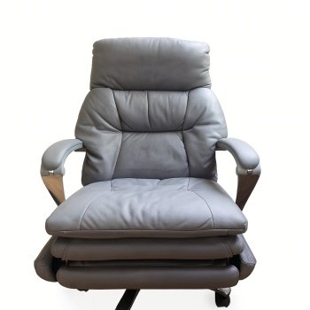 Scaun de birou Nirvana rabatabil cu suport picioare – piele microfibră premium | Homedit