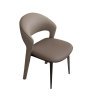 Scaun premium Decco, piele, 78 (46) x 53 x 56 cm, Homedit Scaun premium Decco, piele, 78 (46) x 53 x 56 cm, Homedit