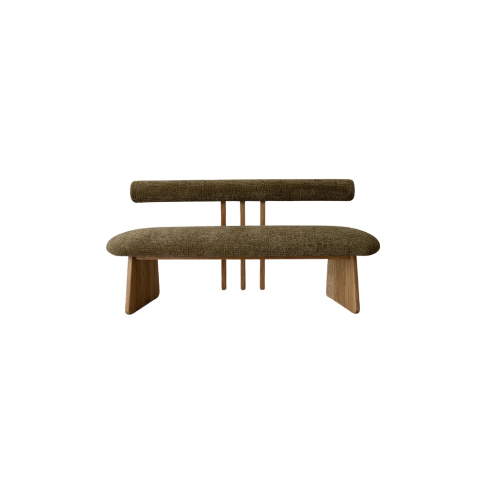 Banca premium din lemn masiv de frasin Jazzy, 120x45x75