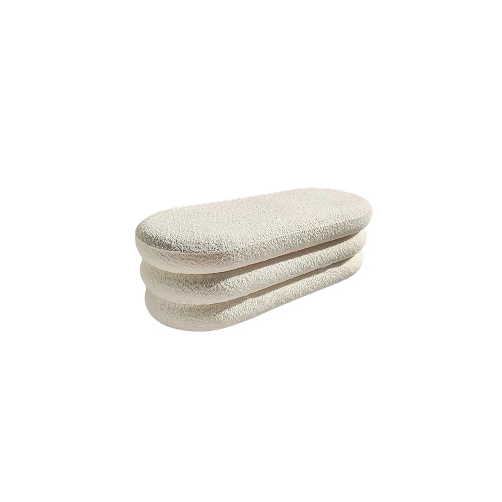 Banca Premium Nilla Boucle, 100 x 40 x 40 cm, Homedit