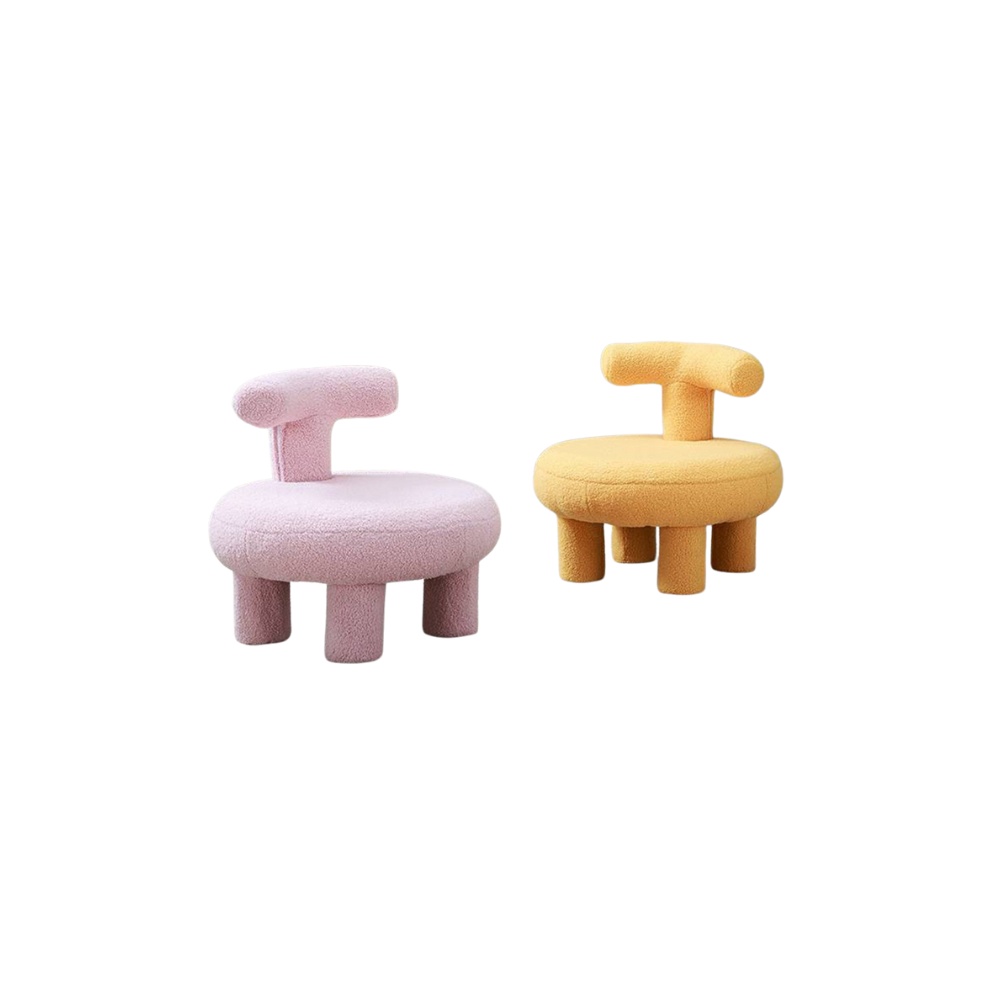 Scaun Premium Pluto Pouf, 55 x 53 x 51 cm, Homedit