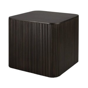 Masuta living lemn si ardezie , 50 x 50 x 45 cm, Moss, Homedit