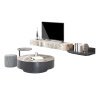 Comoda tv premium extensibila Nicole, (180-260) x 40 x 29 cm, Homedit Comoda tv premium extensibila Nicole, (180-260) x 40 x 29 cm, Homedit