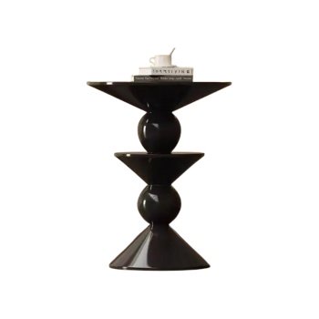 Masuta cafea negru intens Twist Glam, Homedit