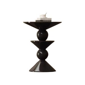 Masuta cafea negru intens Twist Glam, Homedit