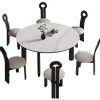 Masa extensibila 80 - 130 cm lemn masiv Cedric, masa bucatarie, masa dining Homedit